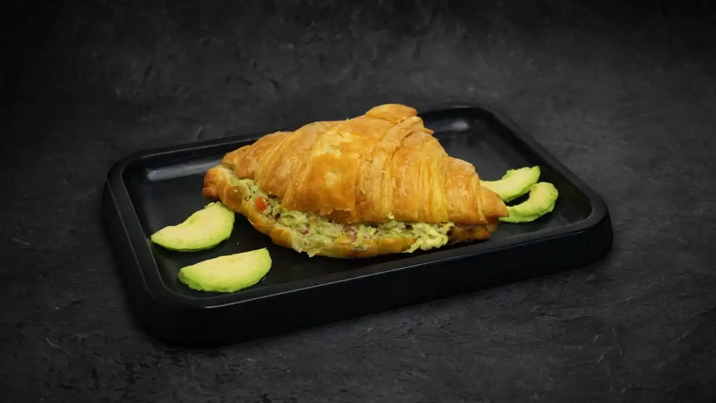 Avocado Croissant from Brew & Baker's, Ahmedabad