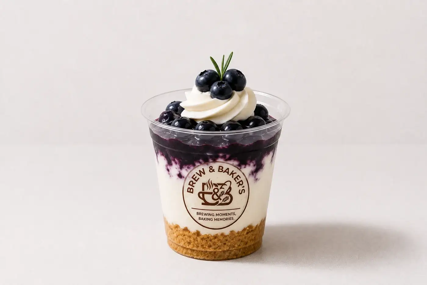 Blueberry Cheesecake from Brew & Baker's, Ahmedabad