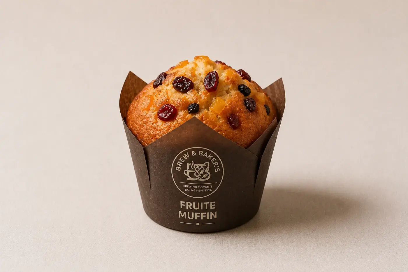 Fruit Muffin from Brew & Baker's, Ahmedabad