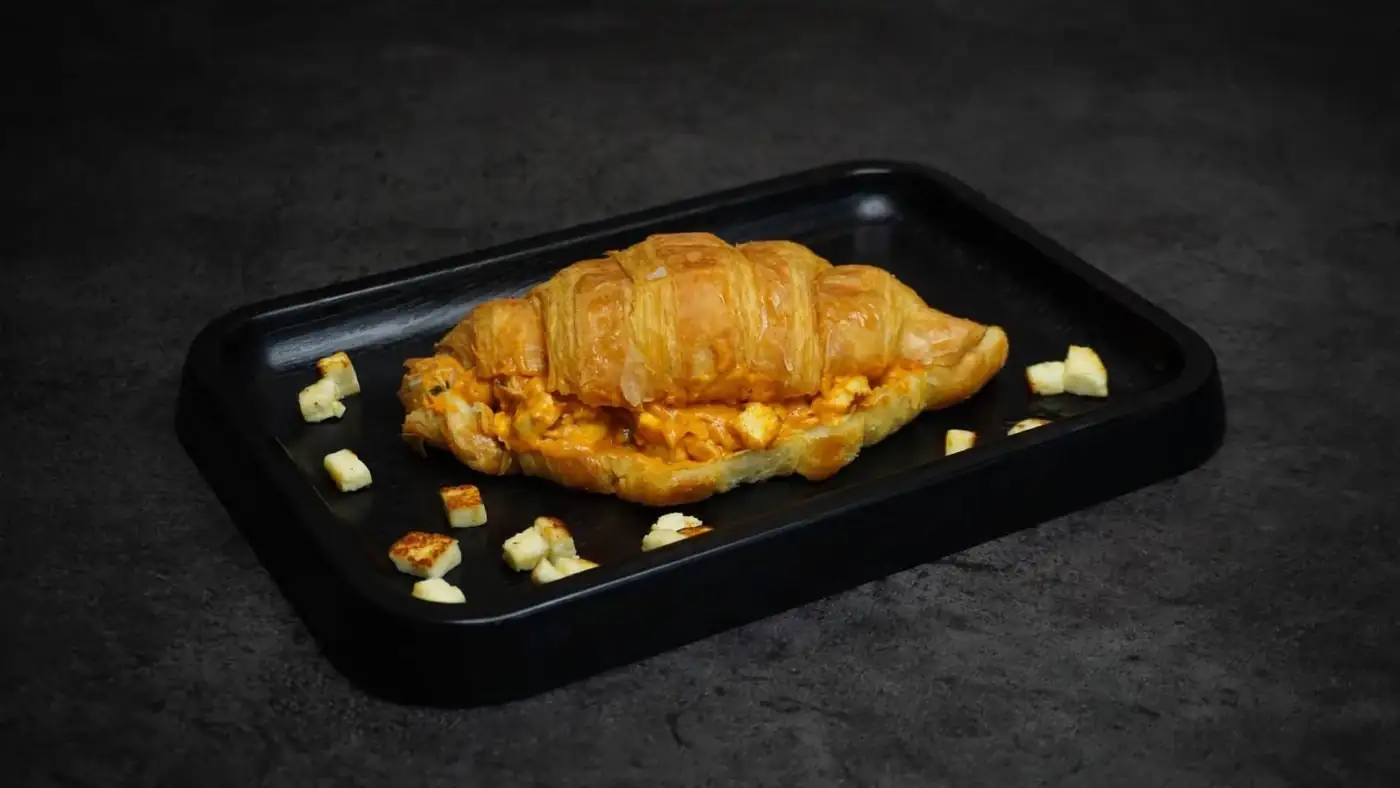 Paneer Croissant from Brew & Baker's, Ahmedabad