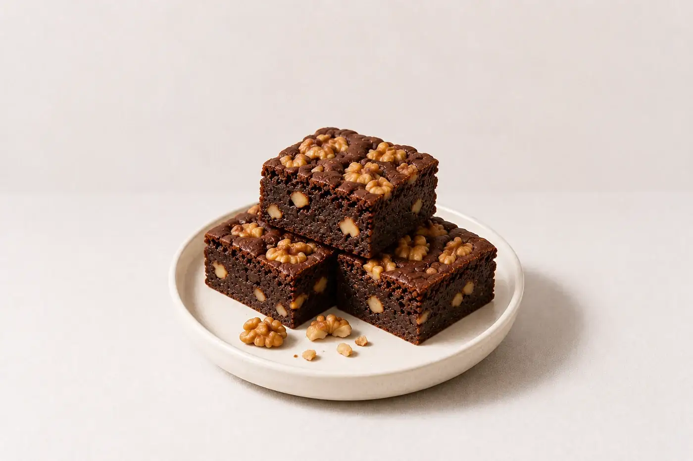 Walnut Brownie from Brew & Baker's, Ahmedabad